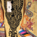 2-PC Premium Printed Cotton Lawn - Beige