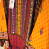2-Piece Premium Printed Cotton Lawn Suit – Aesthetic Orange