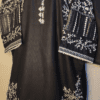 2-PC Premium Cotton lawn Floral – Black