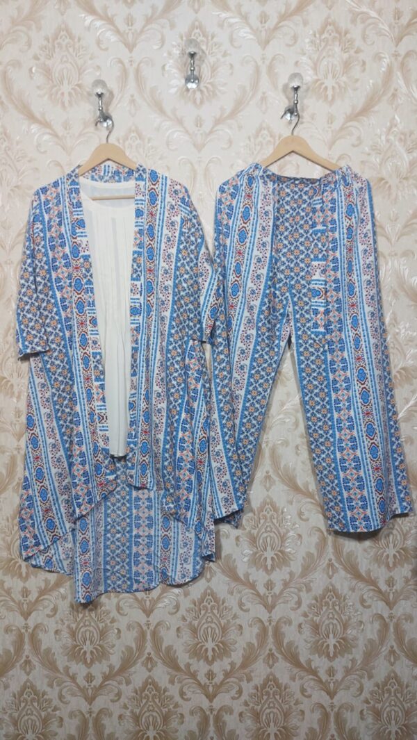 3-PC Printed Western Stitched Suit